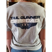 Load image into Gallery viewer, Tail Gunner Off-Road t-shirt in grey
