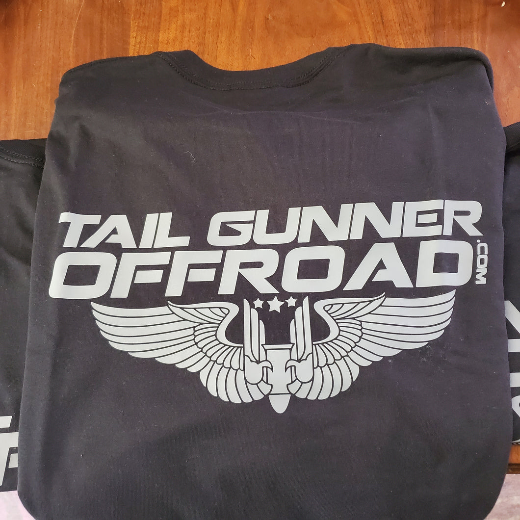 Tail Gunner Off-Road t-shirt in black