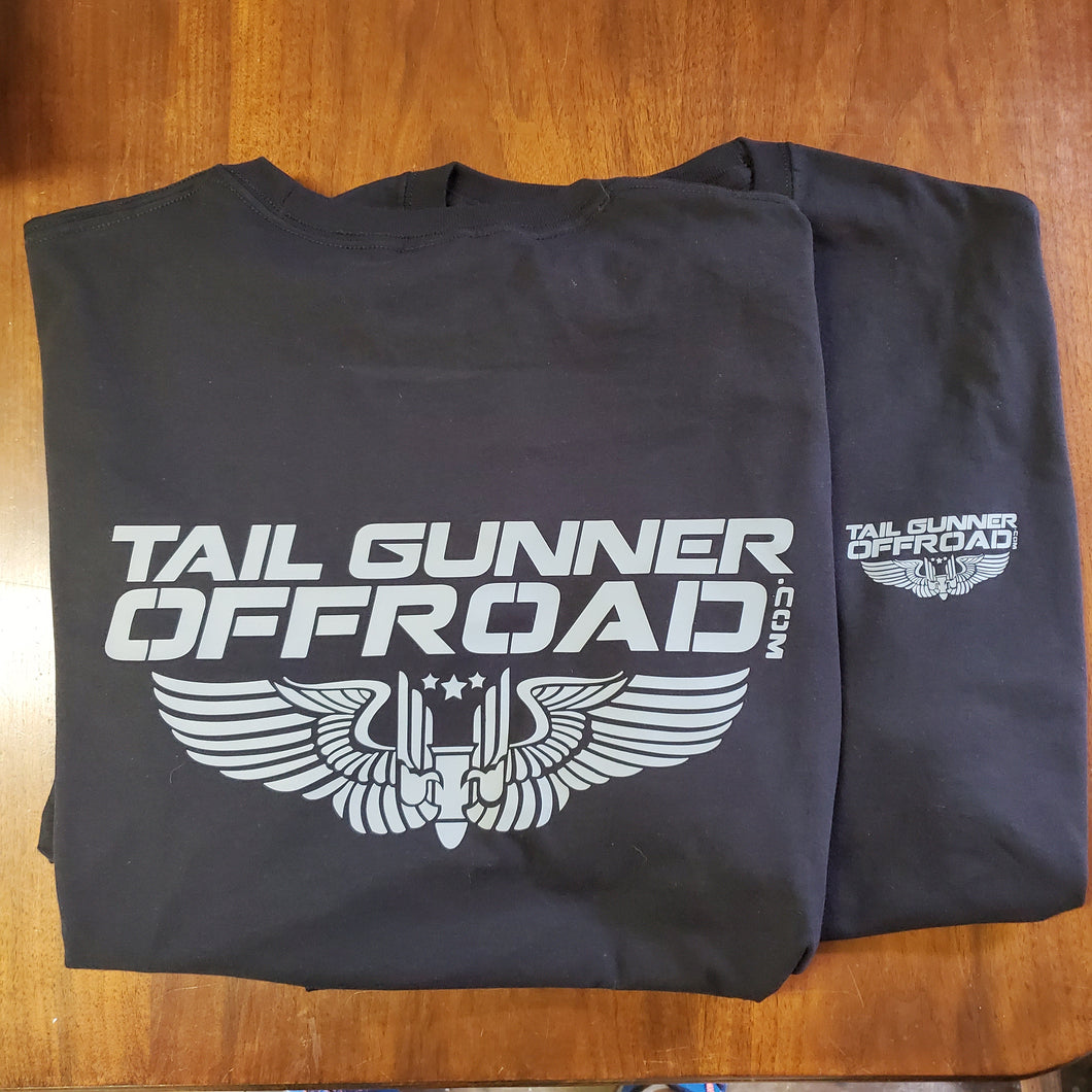 Tail Gunner Off-Road t-shirt in Black